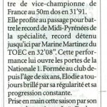 TOAC Natation