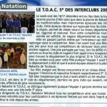 TOAC Natation